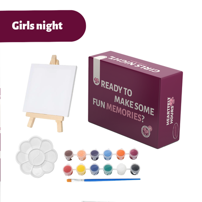 HeartFeltHours™ Paint kit for girls night