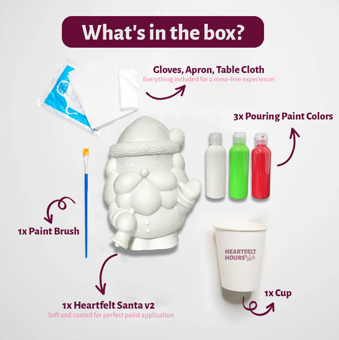 Heartfelthours™ Santa | XMAS DIY KIT